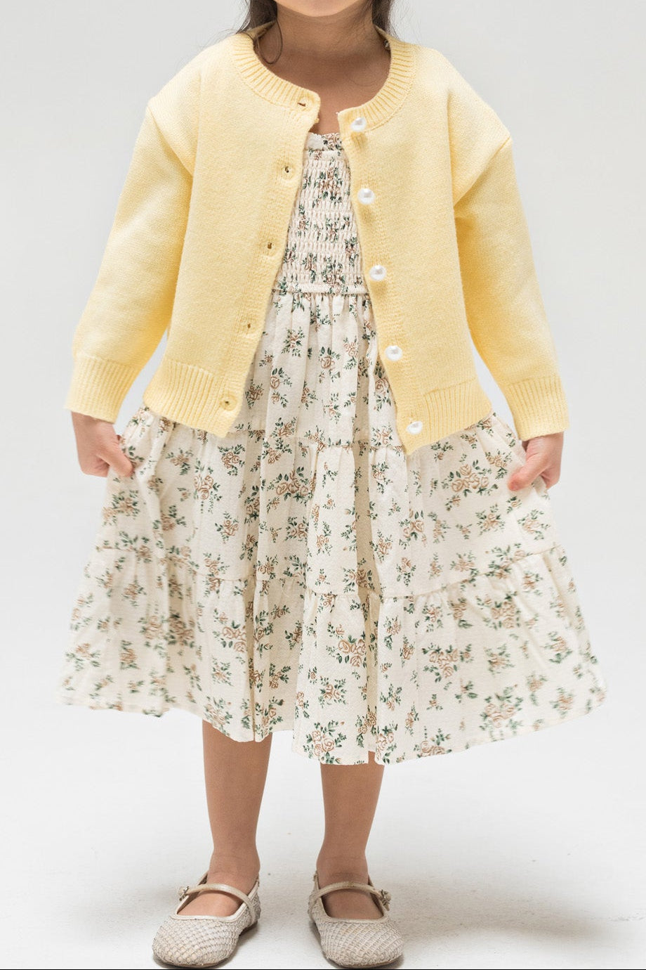 Gilet enfant Lisa boutonné