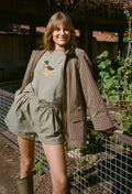 Short chino Mariko kaki