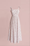 Robe Emma à épaules nouées