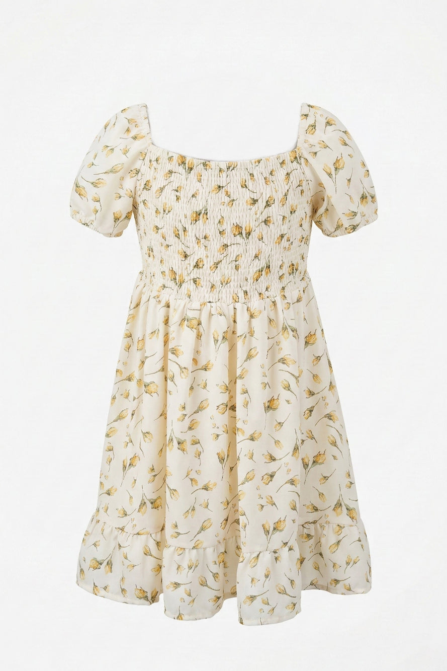 Robe fille Clarissa smockée